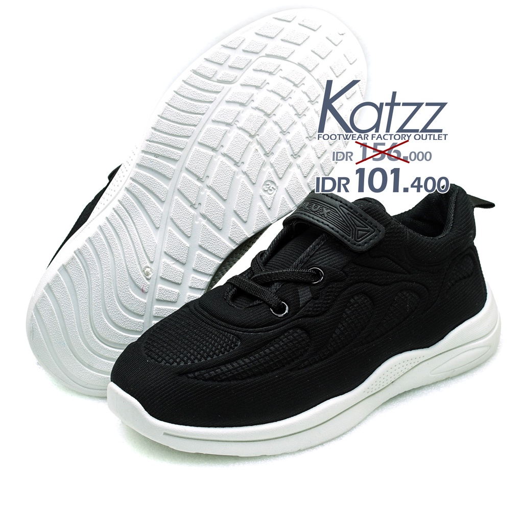 KATZZ - SEPATU ANAK SEKOLAH TK SD SMP LAKI LAKI DAN PEREMPUAN TRENDY UK 28 - 39. SEPATU SEKOLAH TERL