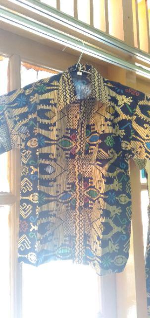 Gamis Syari Atasan Couple Sarimbit Batik Ramadhani Gayatri Prada