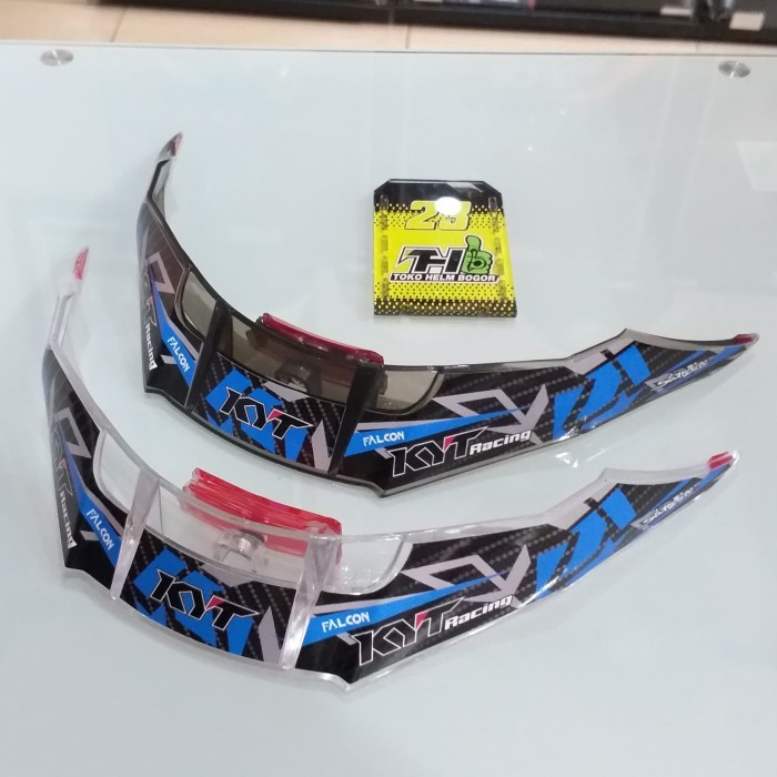 spoiler KYT vendetta falcon GPR motif Carbon Blue