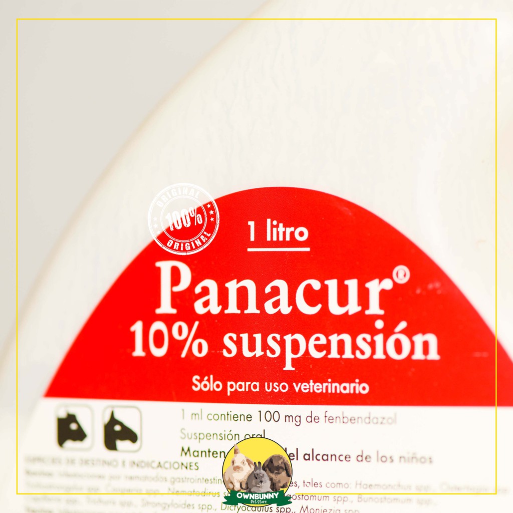 PANACUR 10% ORAL SUSPENSI OBAT CACING HEWAN