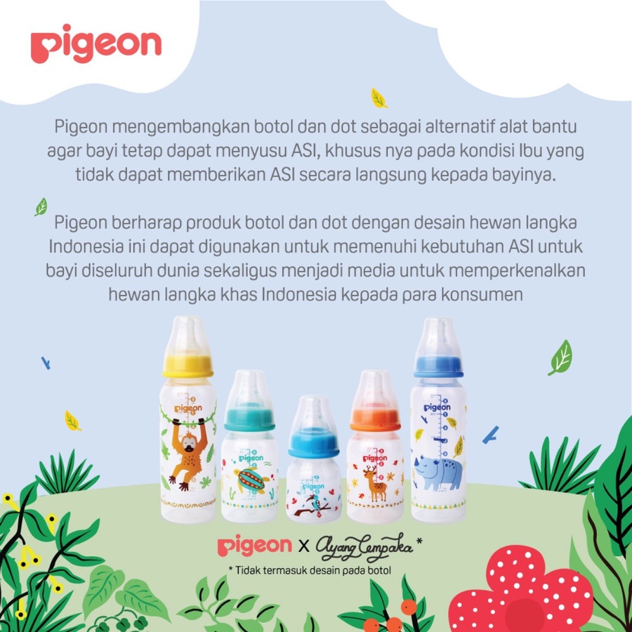 Pigeon Bottle Flexible Slim Neck PP RP 240 ML