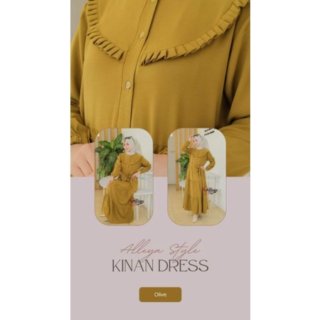KINAN DRESS Brand ori By Alleya style