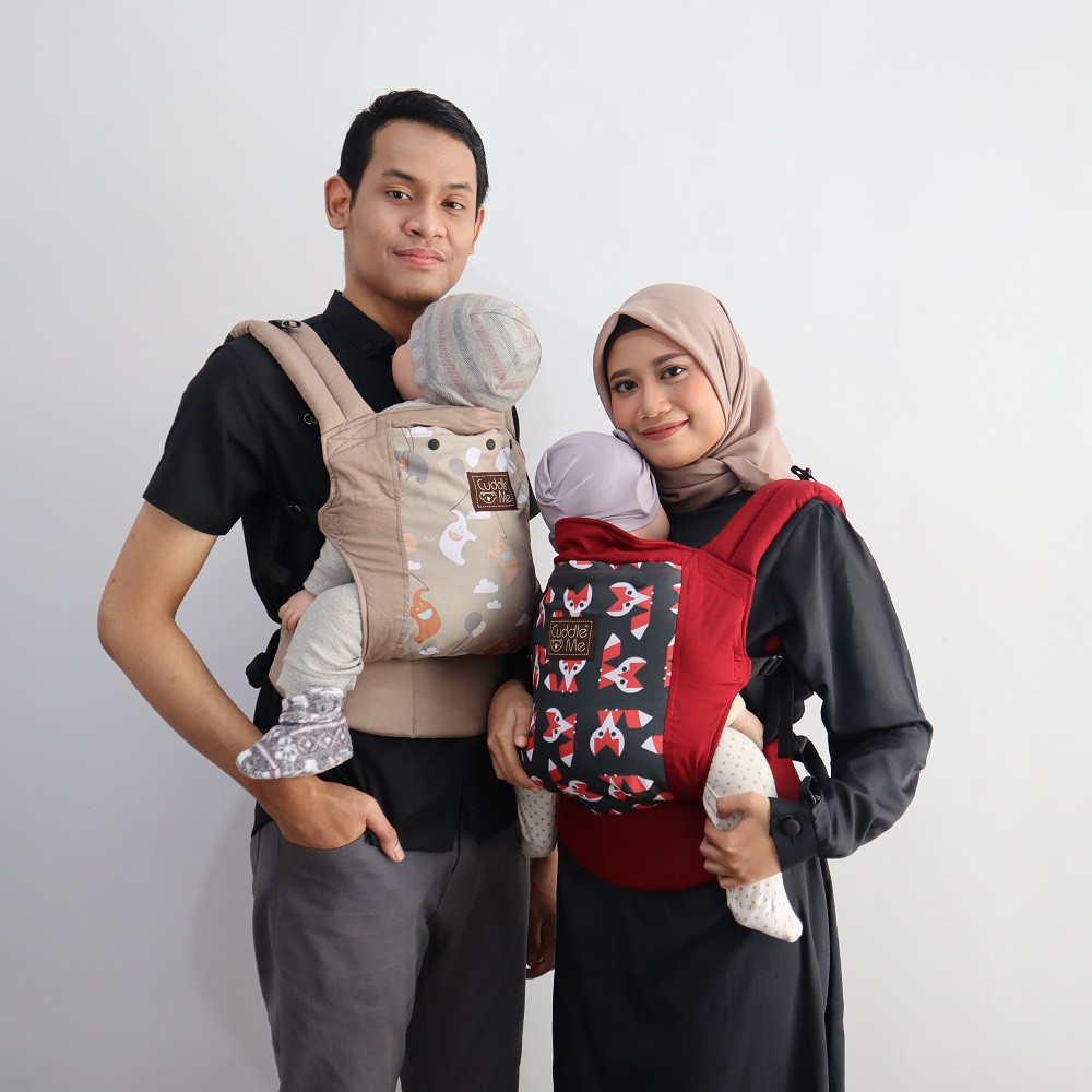 Cuddle Me Lite Carrier Gendongan Bayi Ergonomis SSC Original Motif Cuddleme Litecarrier