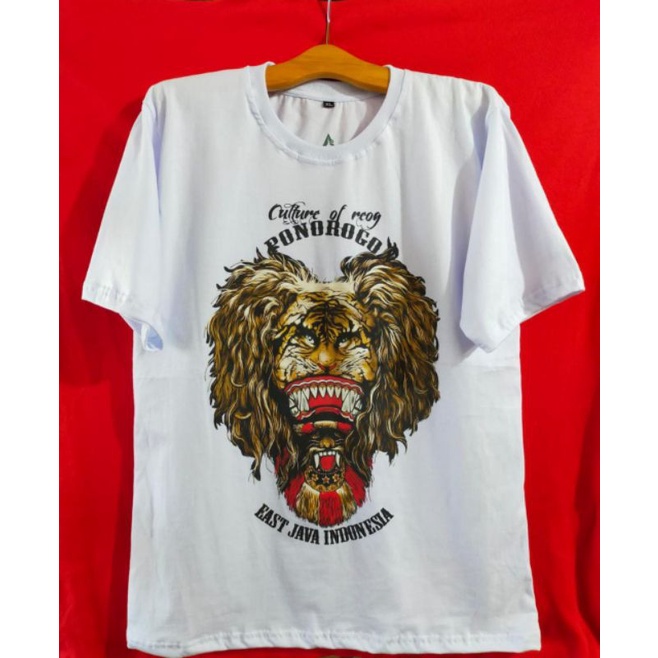 KAOS BUDAYA BARONG REOG INDONESIA ORIGINAL PONOROGO  BR003