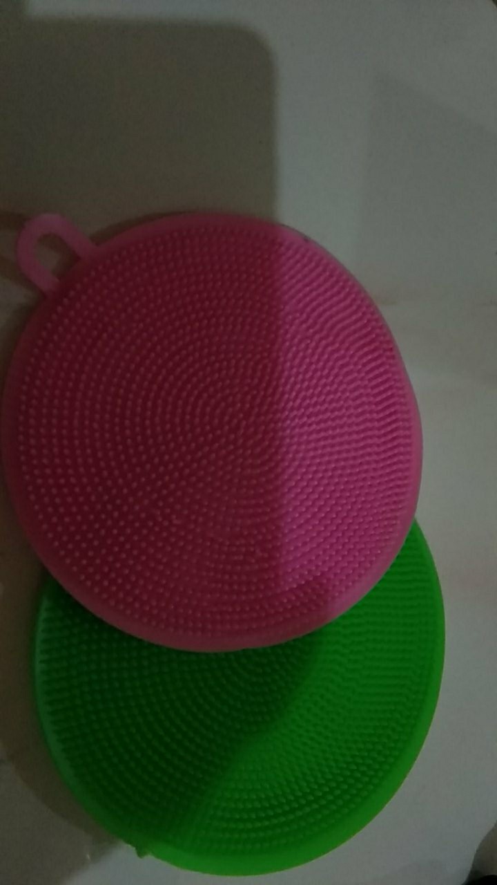 Spon Cuci Piring - Silikon Cuci Piring - - Sikat Silikon - Silicone Sponge