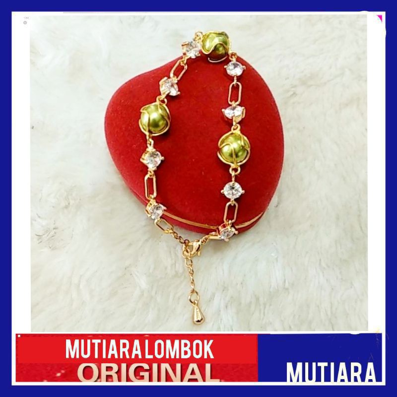 gelang mutiara lombok asli perhiasan mutiara lombok asli gelang mutiara jewellery gelang mutiara