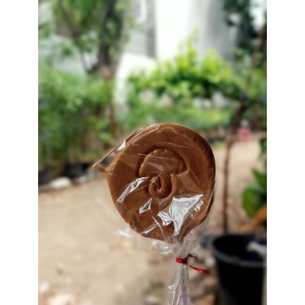 

Dalgona candy permen bakar