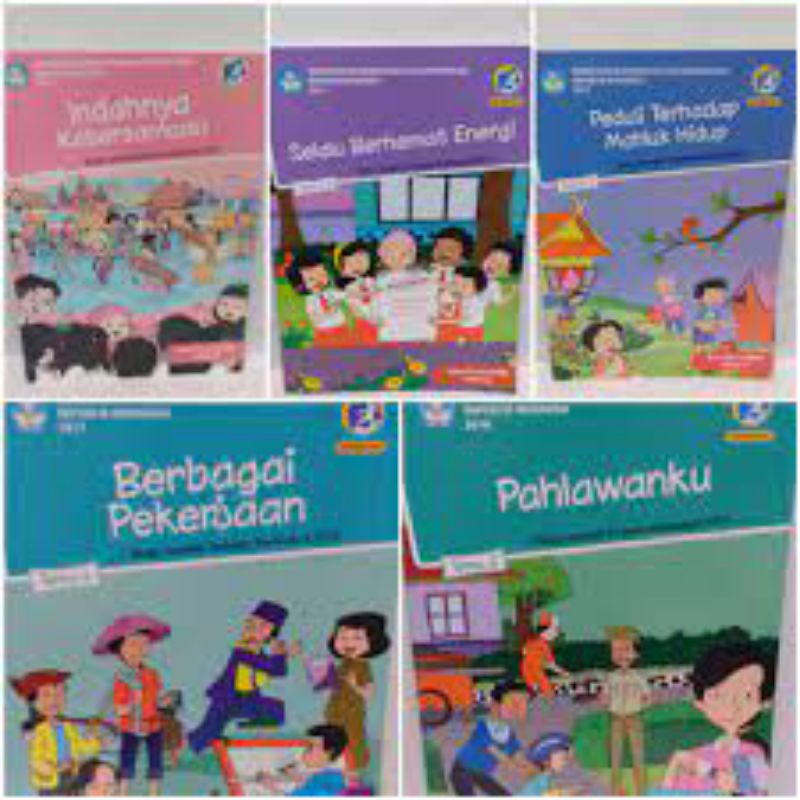 

Buku Tematik Dikbud SD K13 Kelas 4 Tema 1 sampai 5 Revisi Terbaru