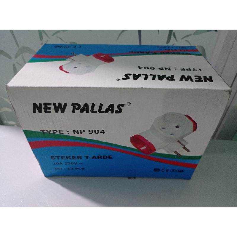 Steker T Arde New Pallas NP 904 Colokan 3 T Multi