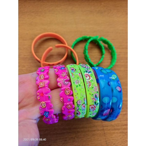 gelang anak-gelang sepasang-gelanggelangan anak cewek lucu-sepasang gelang anak kecil-gelang plastik