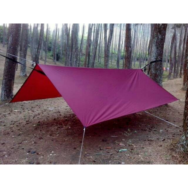 Flaysheet 3x4 -Flyset bivak - trapteen - pelindung tenda waterproof Dan ultralight camping outdoor