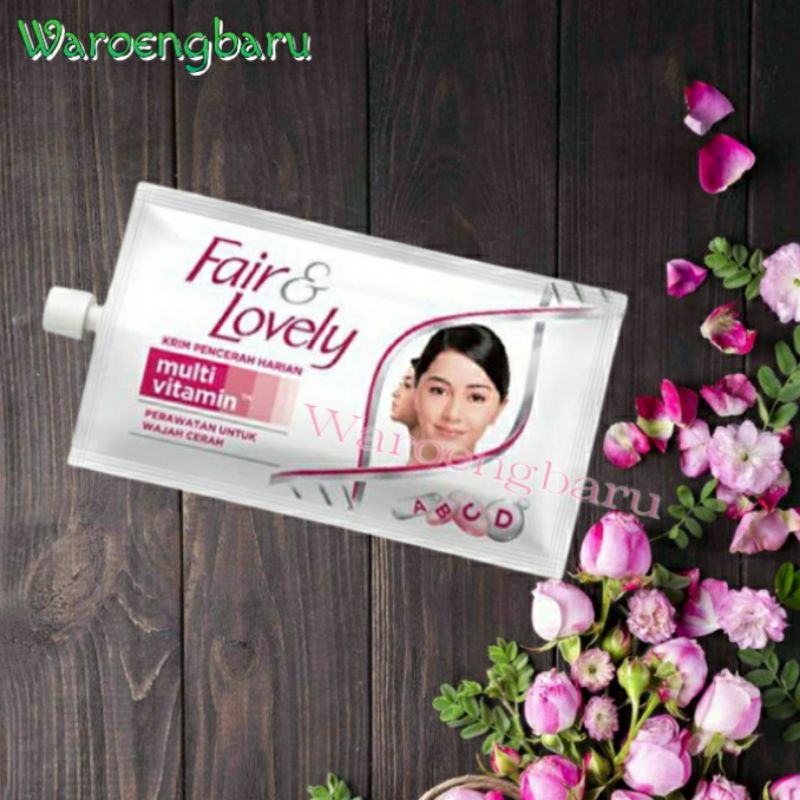 Fair &amp; Lovely Cream 9 gr Fair Lovely Multi Vitamin