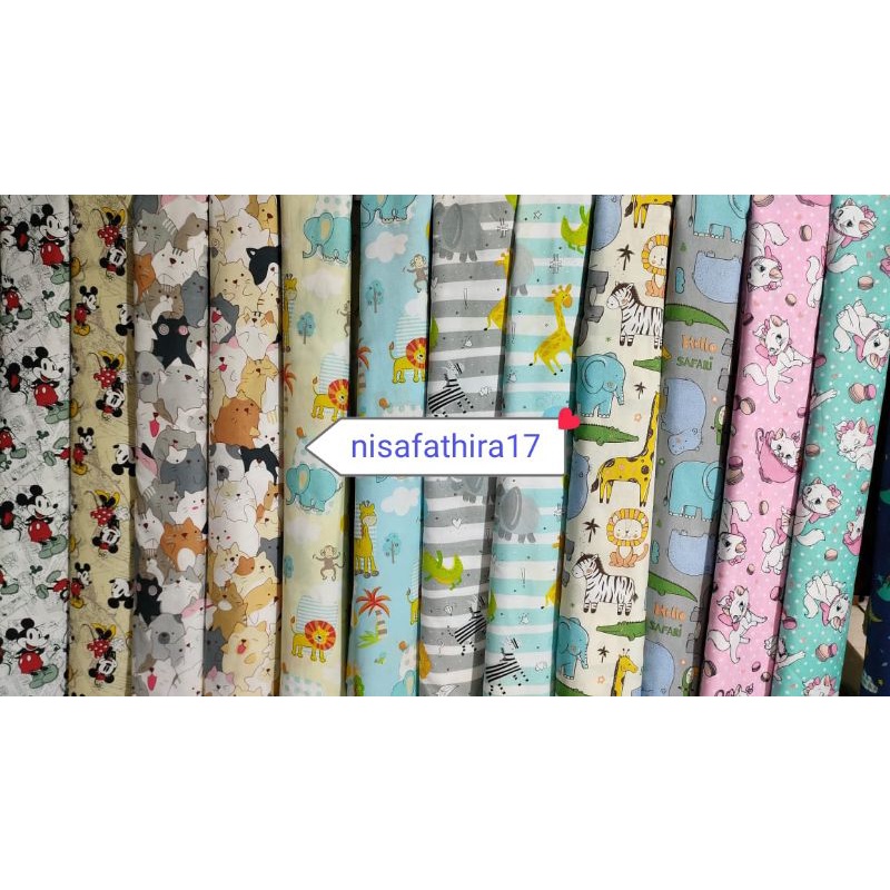 kain seprai karakter / kain micro meteran