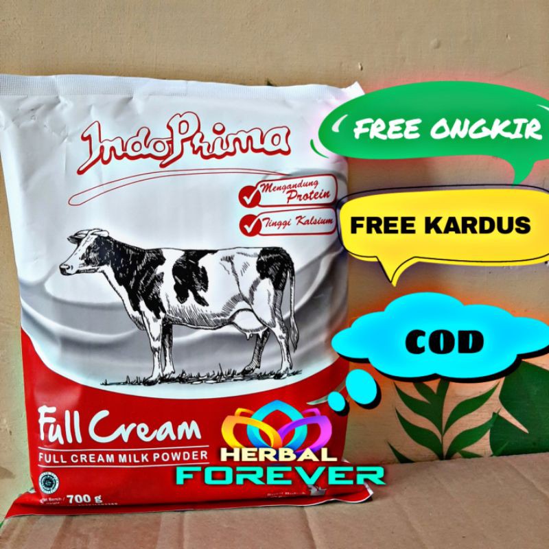 INDOPRIMA FULL CREAM 700 Gr ORI 100% Gemuk