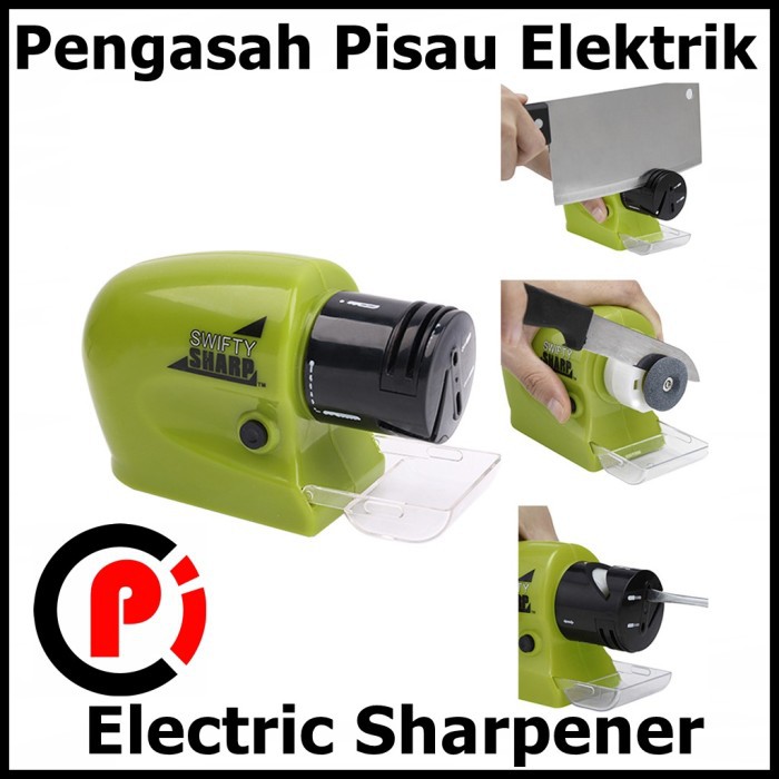 Electric Sharpener Pengasah Elektrik Untuk Pisau Gunting Obeng