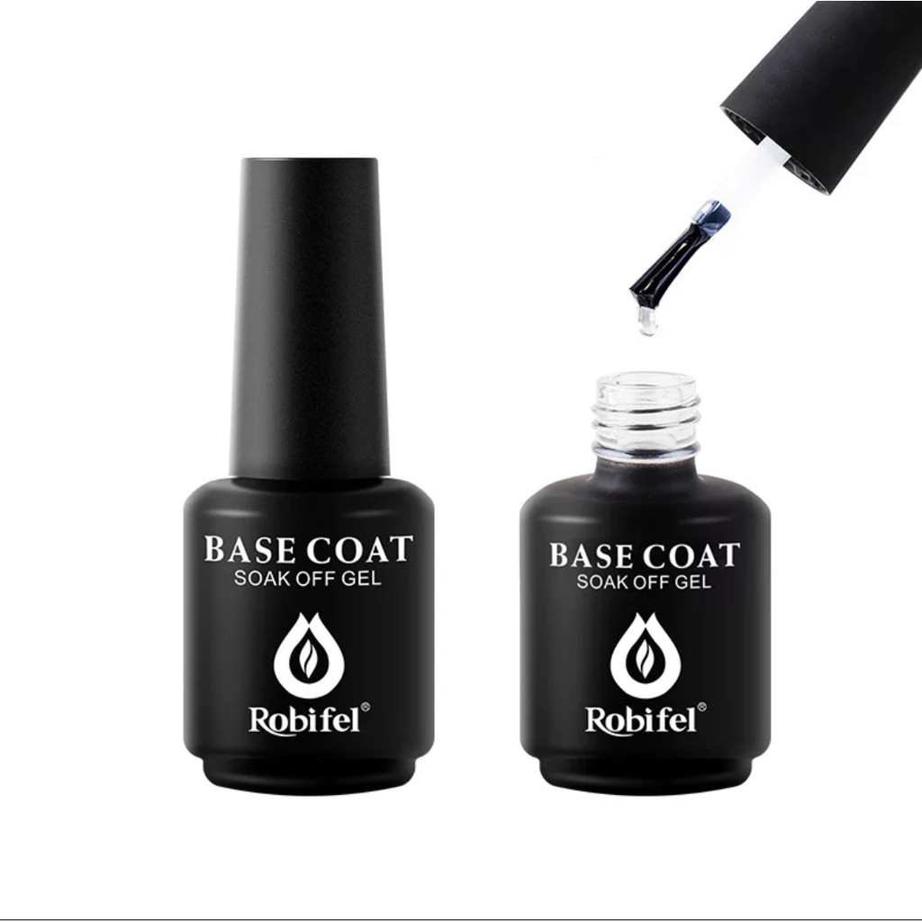 Robifel Base Coat &amp; Top Coat 15ml