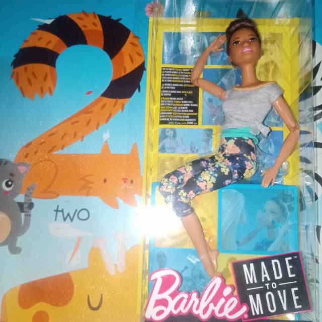 boneka Barbie Made to Move /MTM /mattel/original/doll