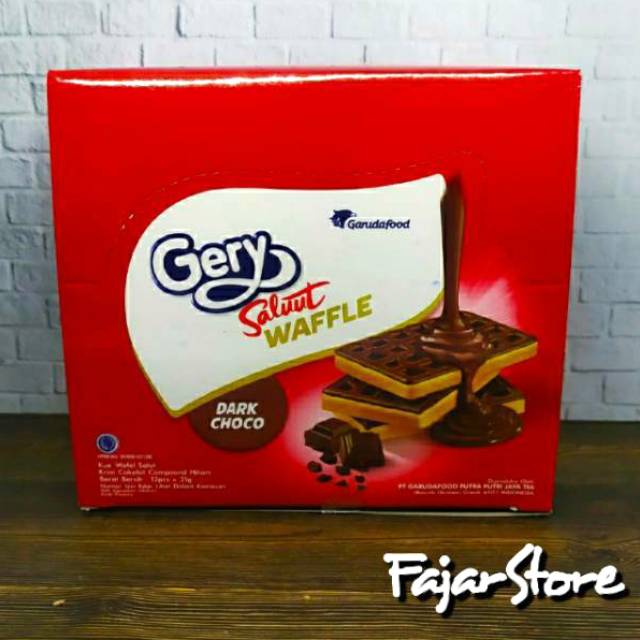 Gery Salut Waffle 21g Isi 12 Pcs