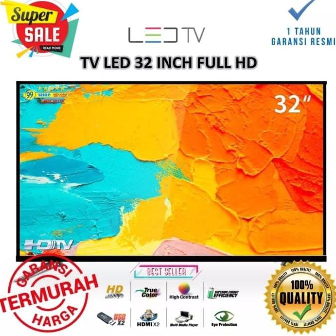 New Tv Led Animax 32Inci Full Hd 1080P Support Usb Kabel Hdmi