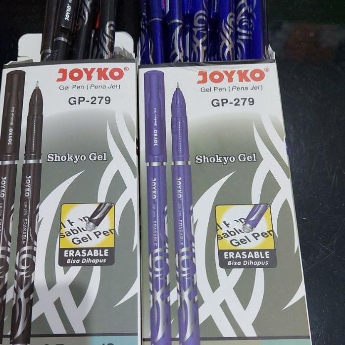 

Baru joyko erasable gel pen gp-279 12 pcs minimal order 3 lusin ya ...