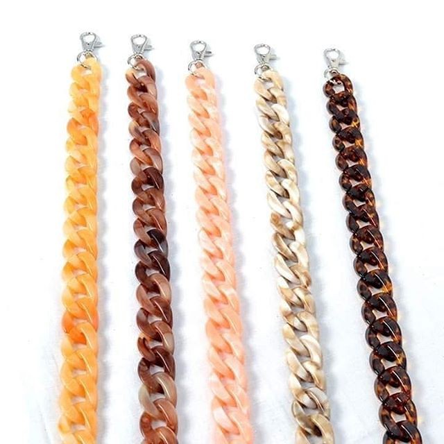 Chain Strap Tali Rantai 2 Warna Wanita Import CY15