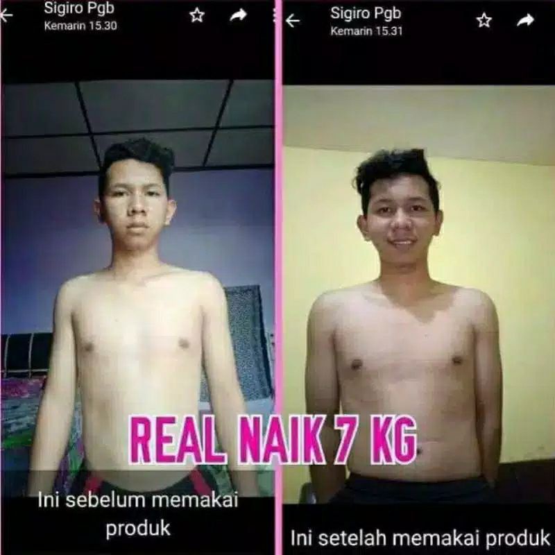 TERLARIS  SUPER WEIGHT GAINT KAPSUL OBAT GEMUK PENGGEMUK TERBAIK