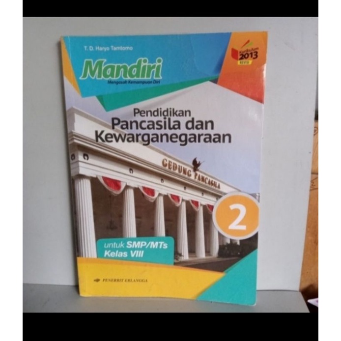 mandiri ppkn smp kelas 8/2 erlangga