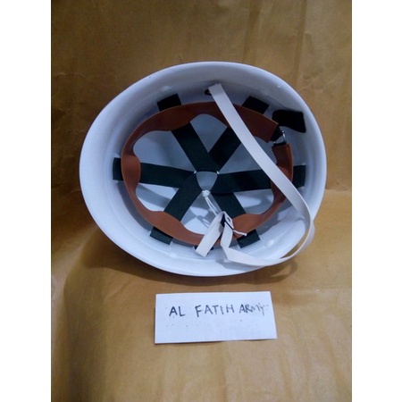 Helm Safety Provos Provost besar Warna Putih Kualitas terjamin
