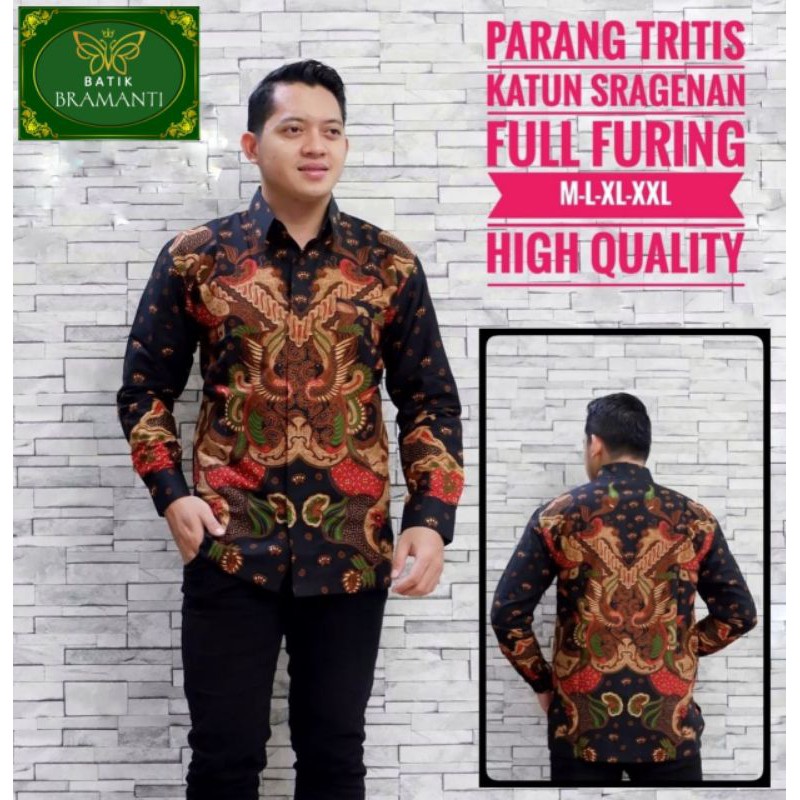 batik lengan panjang PARANGTRITIS