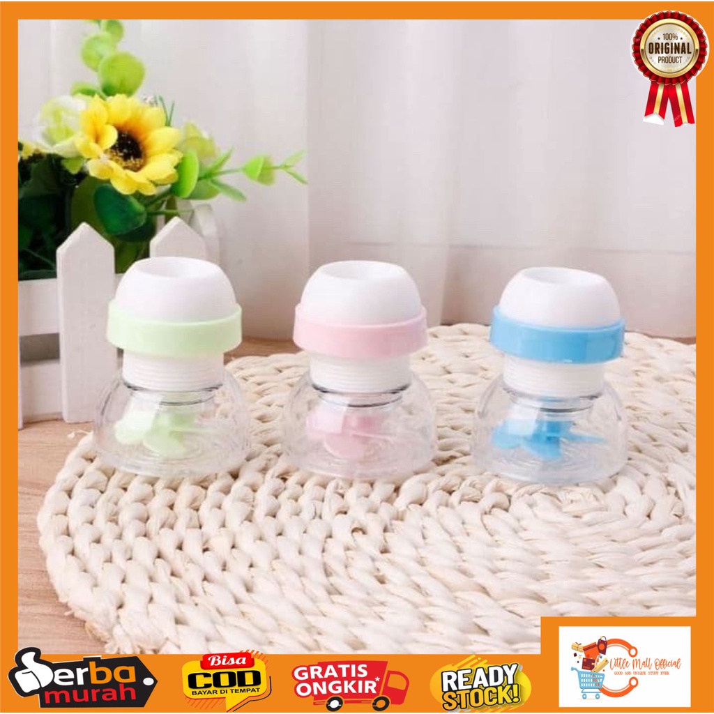 Little Mall SAMBUNGAN KRAN WASTAFEL CUCI PIRING SARINGAN AIR KAMAR MANDI PLASTIK KRAN FILTER PUTAR 3