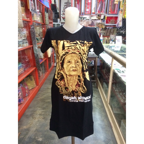 kaos Dayak kalimantan