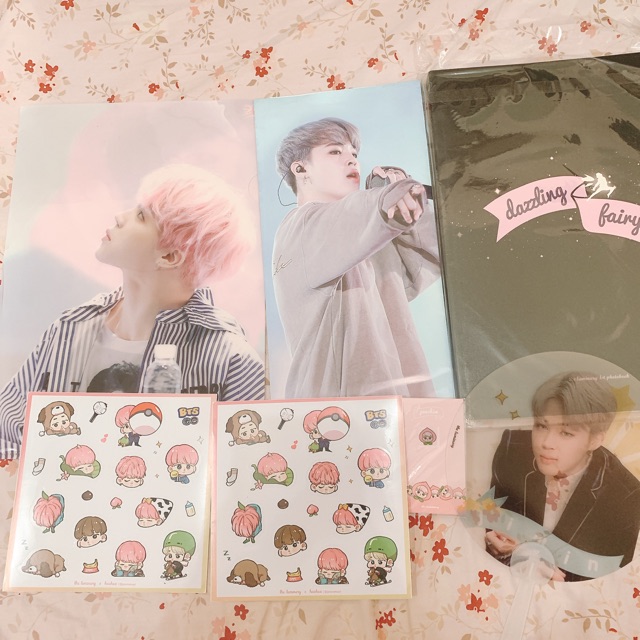 bts jimin fansite goods photobook - the luminary dazzling fairy