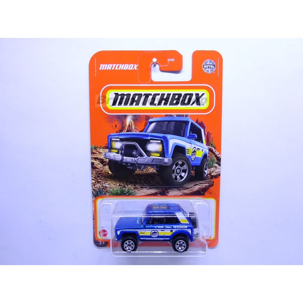 Matchbox MBX Field Car Biru Kuning