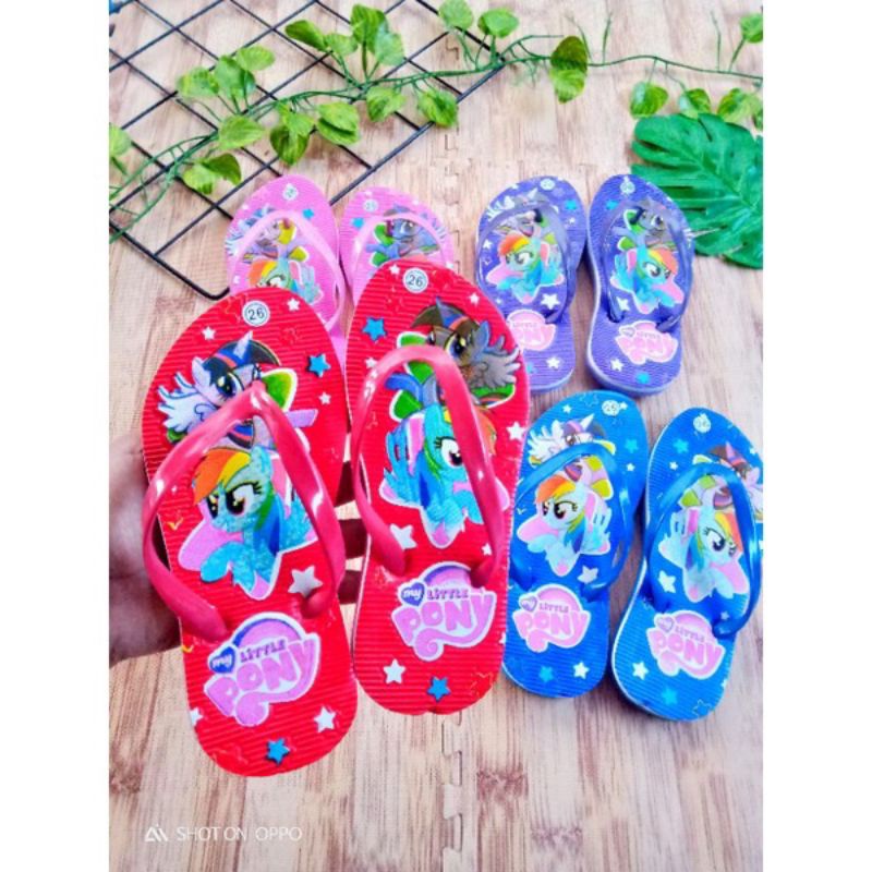 [SIZE 21-35] SANDAL JEPIT ANAK PEREMPUAN 2-8 TAHUN KARAKTER LOL SURPRISE / SANDAL LUCU ANAK CEWEK