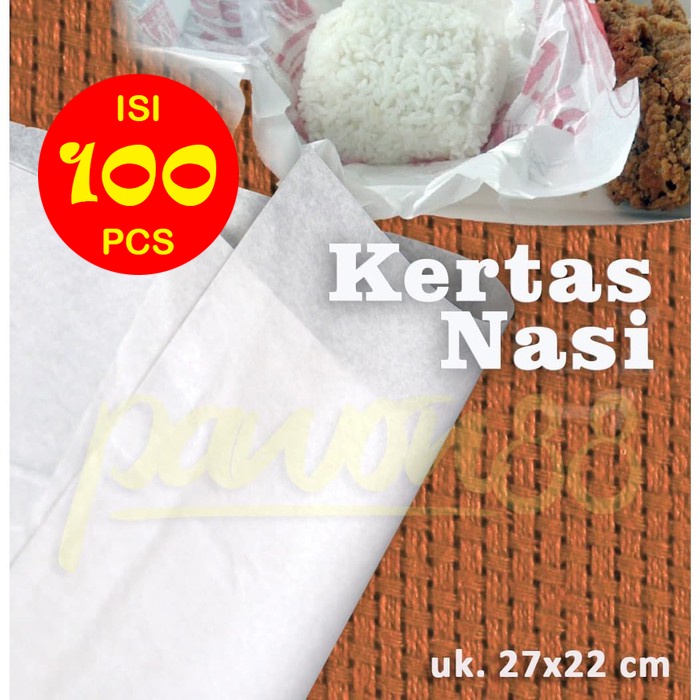 

Kertas Nasi KFC Burger (100 pcs)