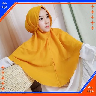  Bergo  Maryam  Lipit Khimar Diamond Hijab Instan Gerigi 