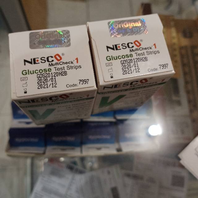 Strip Nesco Gula Nesco Glucose