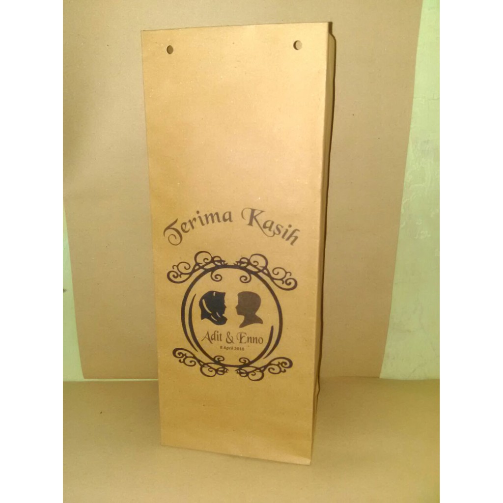 

Paper Bag Custom Design Suka suka Desain Free Multipurpose Packaging size 12x6x30