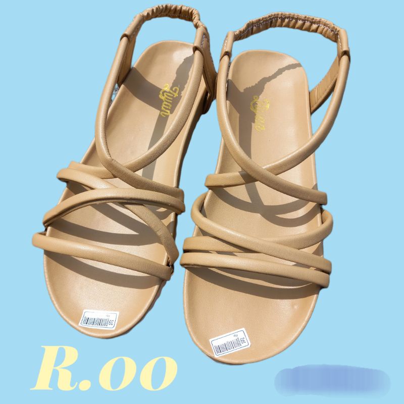 SANDAL WANITA SOL PUYUH TALI GLADIOATOR R.00