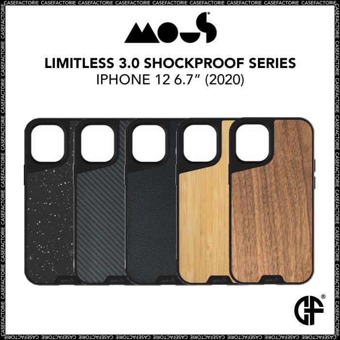 Case iPhone 12 Pro Max 12 Pro Mini MOUS Limitless 3.0 Shockproof Case