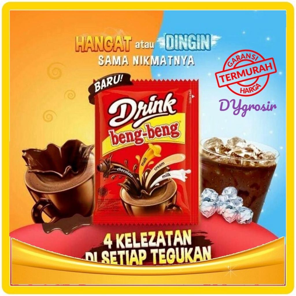 

DRINK BENG BENG CHOCOLATE 30gr | Drink Beng-Beng sachet | Drink Beng beng Shacet