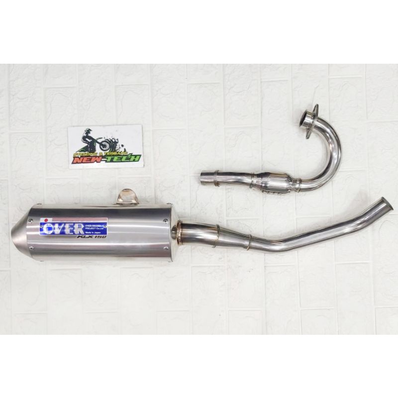 KNALPOT OVER RACING JAPAN KAWASAKI KLX 150 ORIGINAL