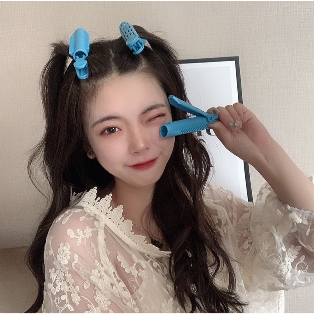 Roll Rambut Jepit Korea Hair - Gulung Jepitan Clip Volumizing Hair Poni Roller Blow Keriting Curly IR056