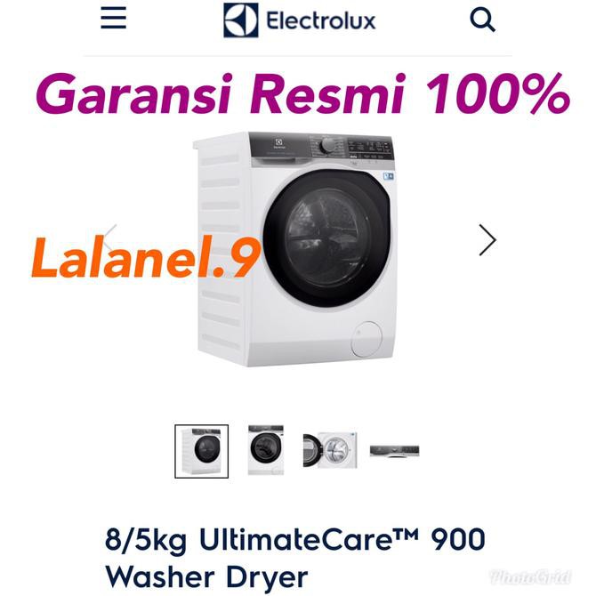 Electrolux Eww8023Aewa Mesin Cuci Front Loading 8Kg Washer Dryer 5Kg