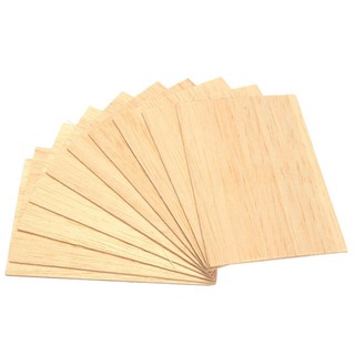 10Pcs Papan Kayu  Balsa  Ukuran 150 100 2mm untuk 