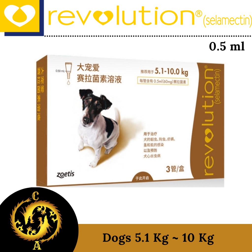 ORIGINAL TUBE REVOLUTION OBAT KUTU ANJING KUCING / REVOLUTION CAT / REVOLUTION DOG