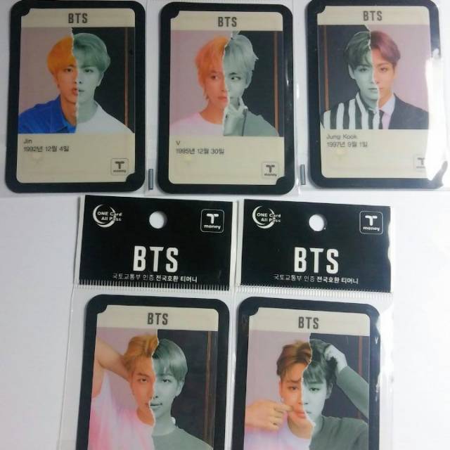 BTS T-card money