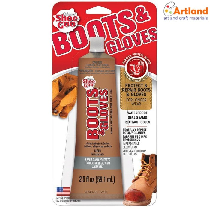 

PASTEL-DRY-OIL- SHOE GOO BOOTS&GLOVES 2OZ -OIL-DRY-PASTEL.