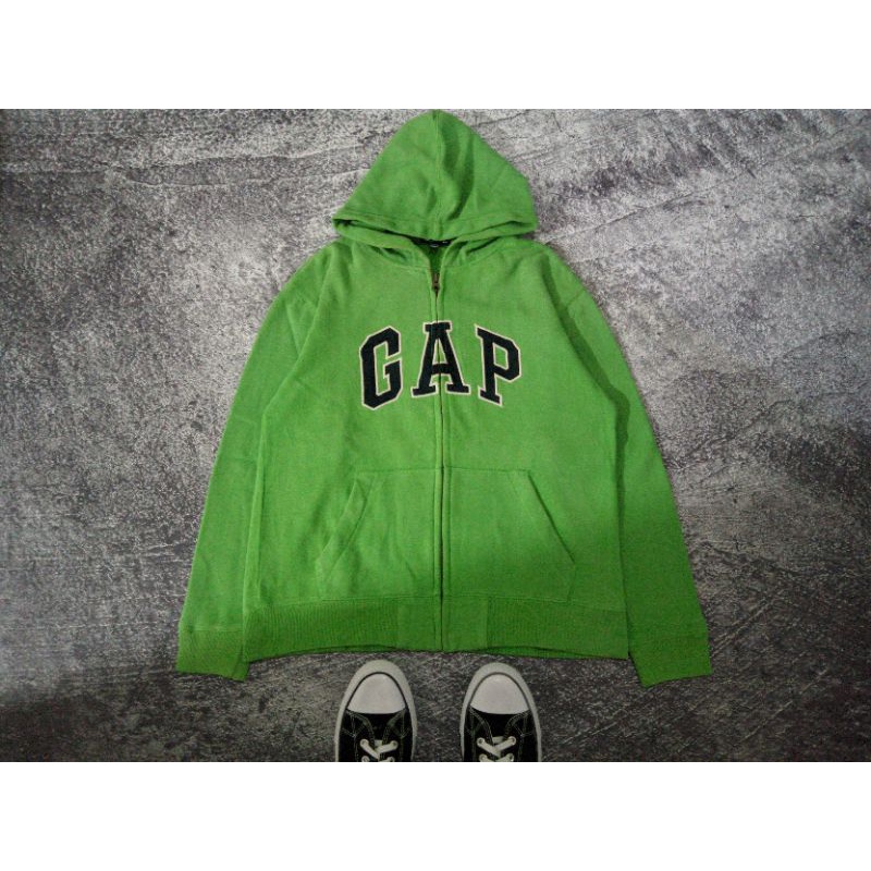 Hoodie Gap Second / ZipHoodie Gap Second / Gap Second / Gap Hijau Second