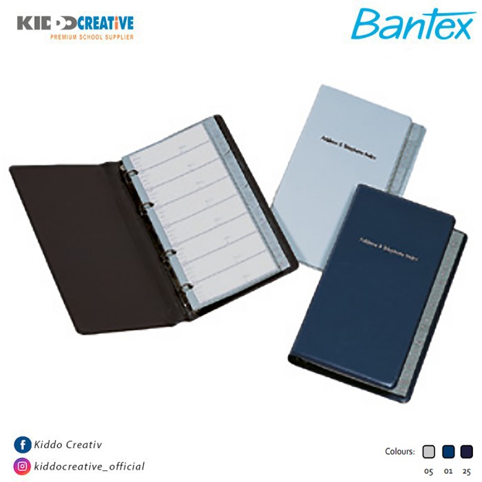 

BANTEX TELEPHONE AND ADDRESS BOOK / REFILL